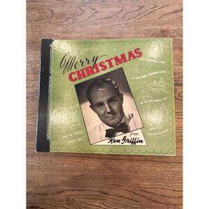 Ken Griffin "Merry Christmas" Vintage Vinyl Record Album
